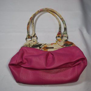Koltov Pink Floral Slouchy Shoulder/Hobo Bag/Purse